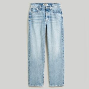 Madewell low slung straight jeans - NWT - olvera wash